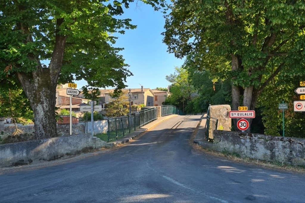 Diamond - Gite Dans Vieux Prieure Pres De Carcassonne Sainte-Eulalie  Zewnętrze zdjęcie